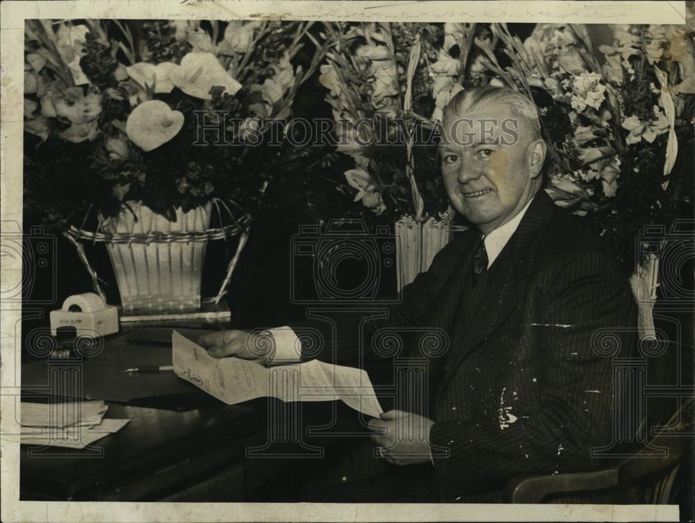 1941 Press Photo Deputy Supt Police James Daley - RSL07211 - Historic Images