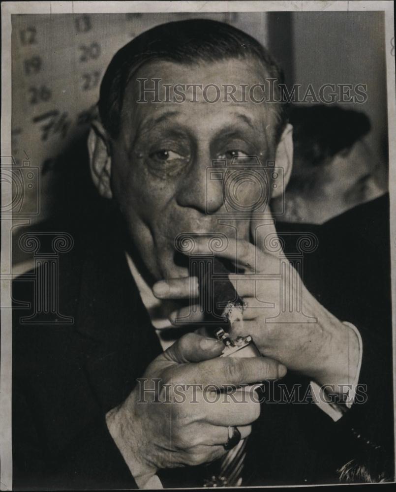 1957 Press Photo Robert Briscoe, Dublin&#39;s Lord Mayor - RSL79291 - Historic Images