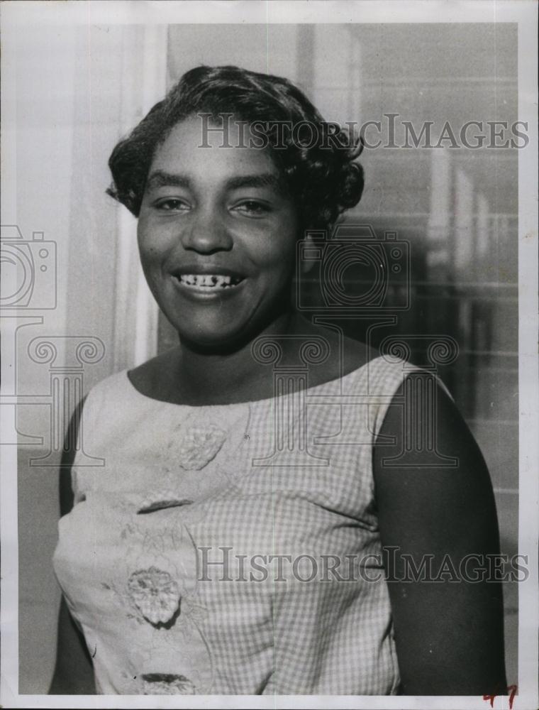 1959 Press Photo Mrs Victoria Triplett Miss Yvonne Patrick Rueben Union Academy - Historic Images