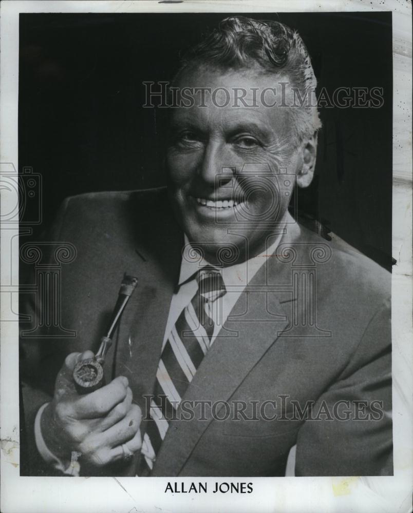 1972 Press Photo Allan Jones was an American actor and tenor - RSL83061 - Historic Images