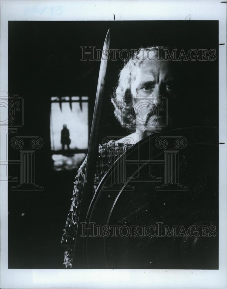 1983 Press Photo British Actor Nichol Williamson Macbeth Shakespeare plays - Historic Images