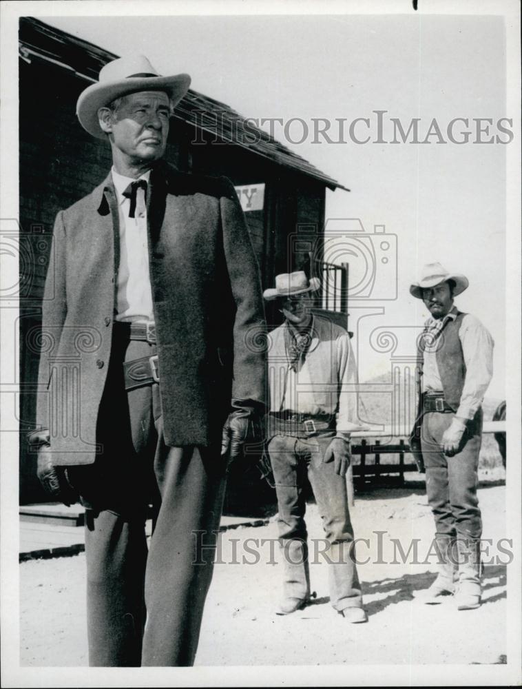 1971 Press Photo Robert Ryan American Actor Western Drama Movie Hour Of The Gun - Historic Images