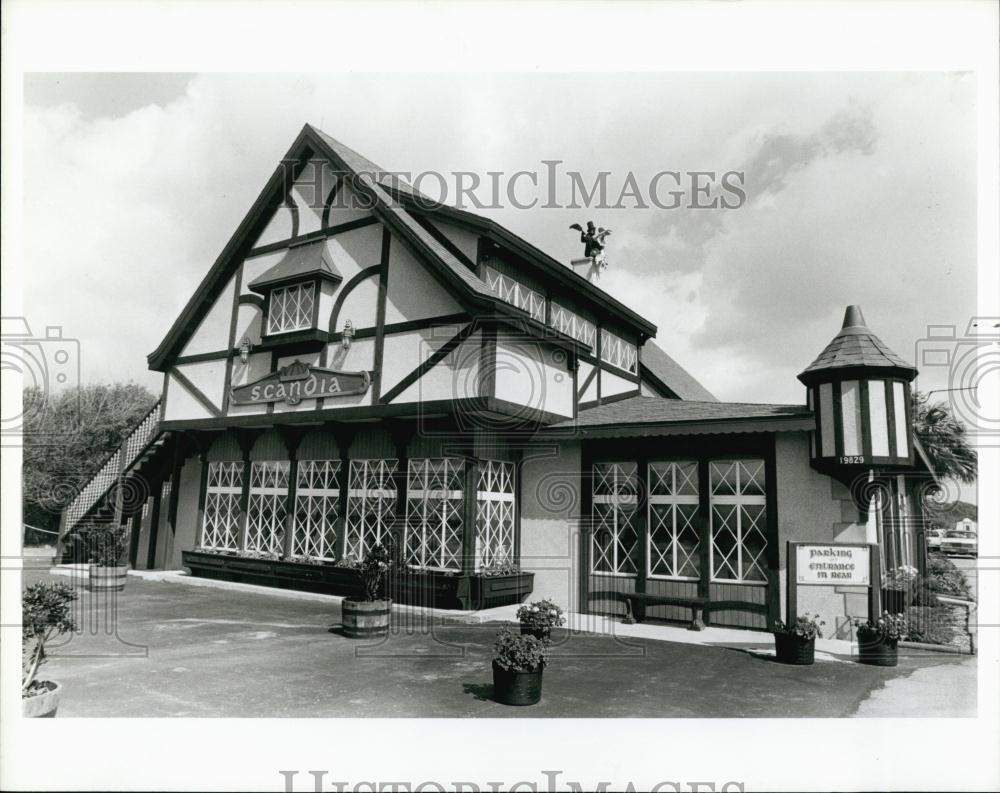 1985 Press Photo Scandia restaurant in St Petersburg, Florida - RSL69243 - Historic Images