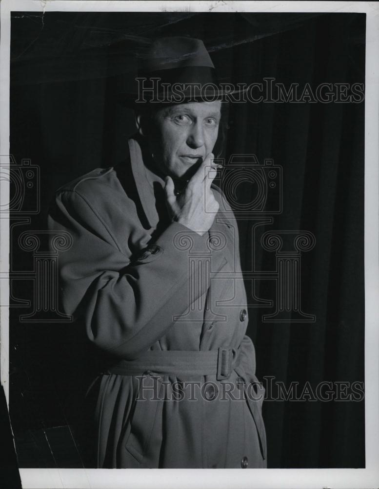 1951 Press Photo Actor Ralph Bellamy - RSL41501 - Historic Images