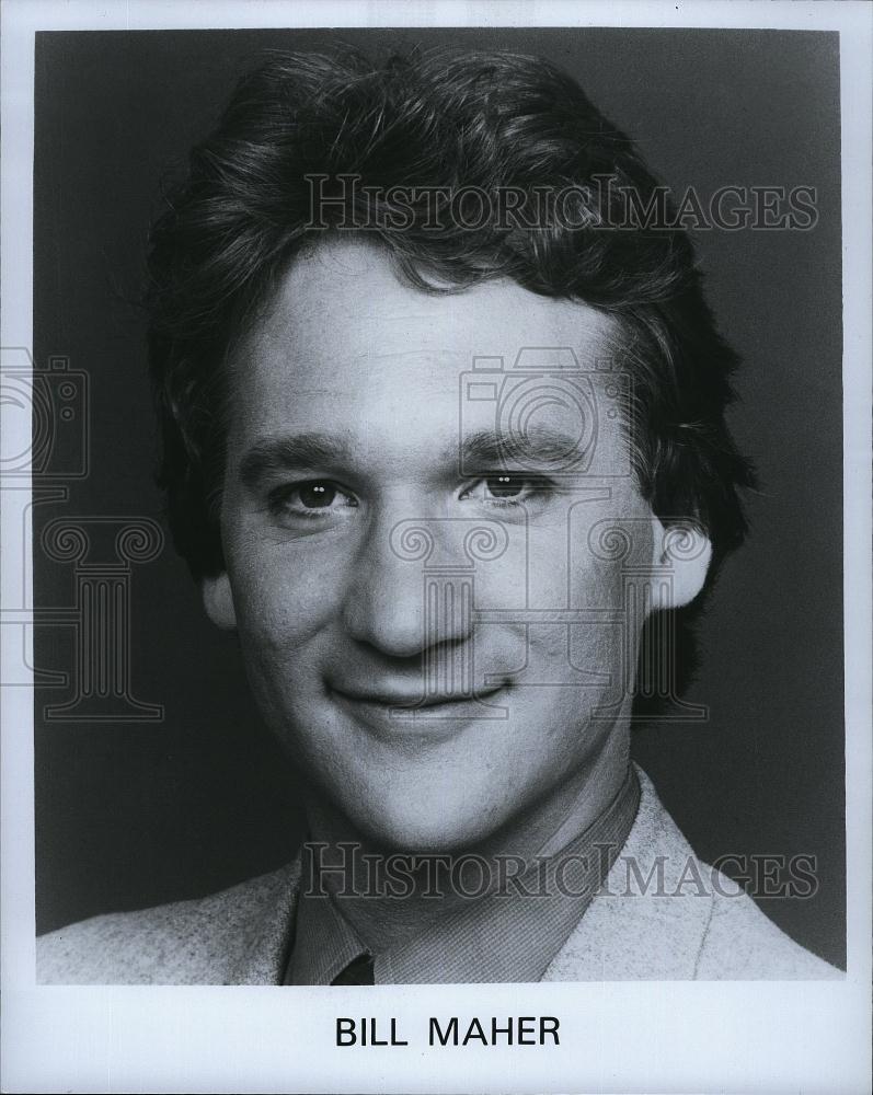 Press Photo Bill Maher Catch a Rising Star comedy - RSL82135 - Historic Images