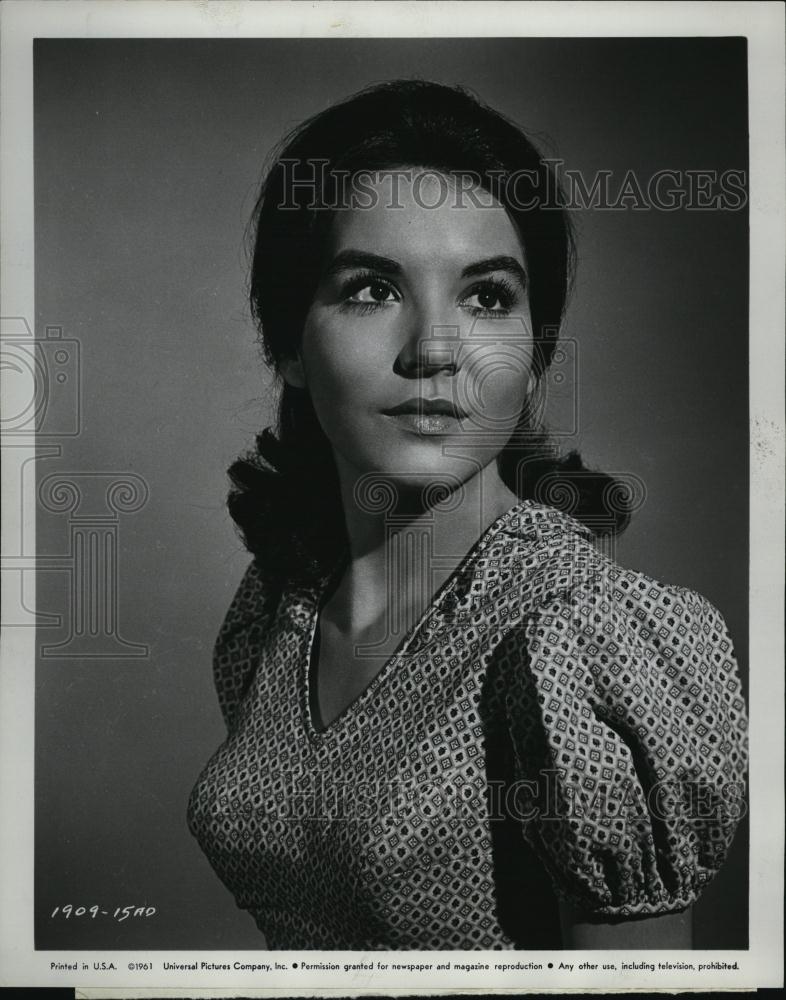 1961 Press Photo Zohra Lampert stars in "Posses from Hell" - RSL44659 - Historic Images