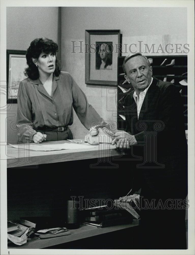 1982 Press Photo Lynn Redgrave Actress comedy series Teachers Only Norman Fell - Historic Images