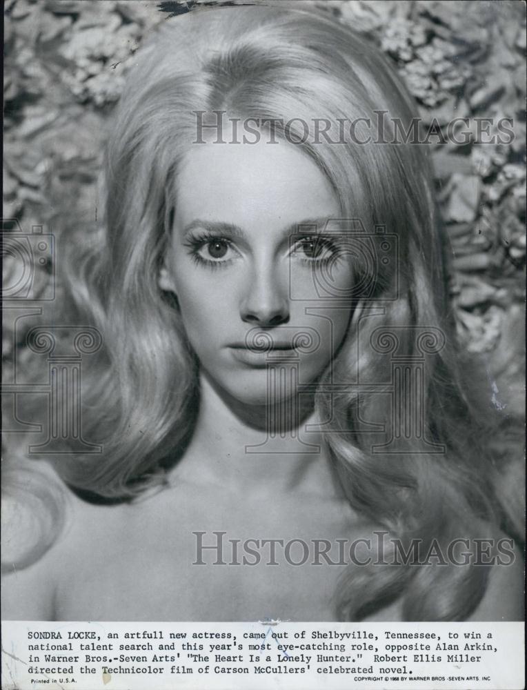 1968 Press Photo Sondra Locke &quot;The Heart is a Lonely Hunter&quot; - RSL03881 - Historic Images