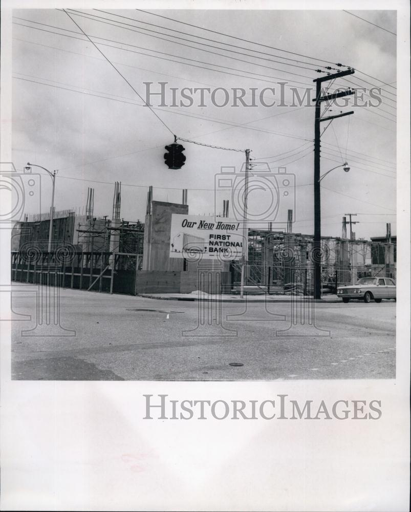 1966 Press Photo New Home of First National Bank in Bradenton, FL - RSL65049 - Historic Images