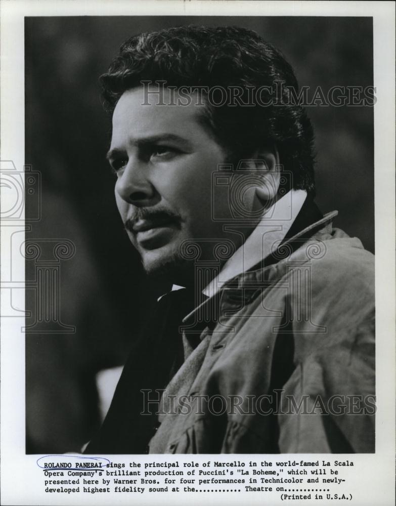 1965 Press Photo Rolando Panerai Italian Baritone sings at La