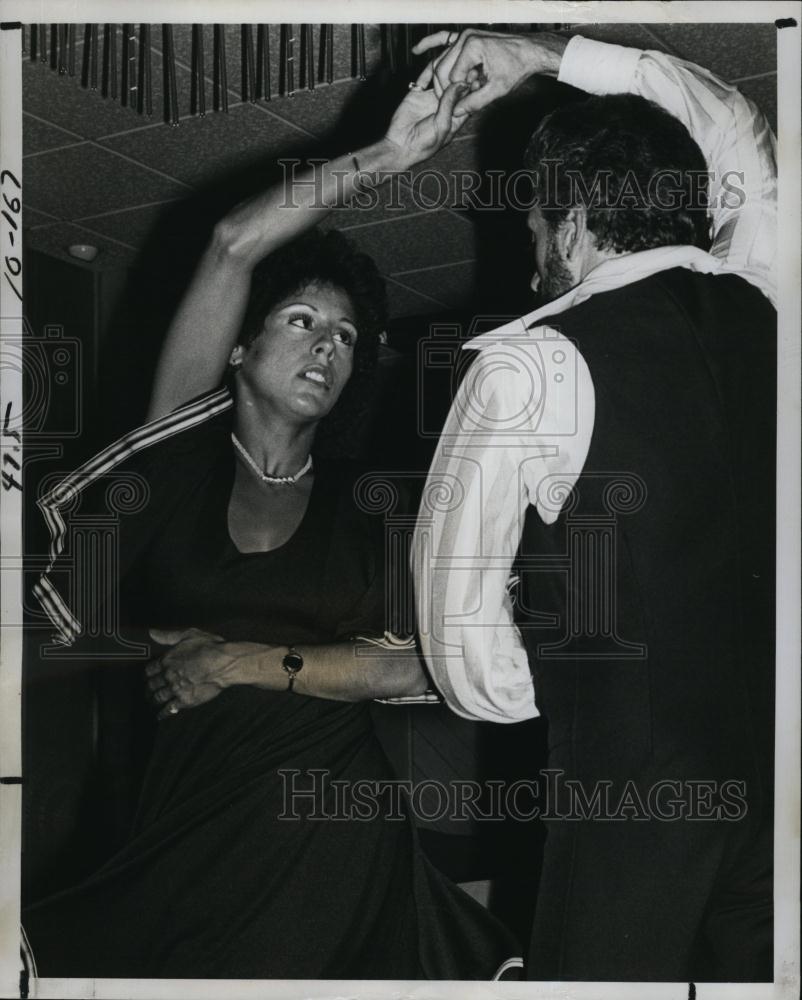 1978 Press Photo Disco Dancers Bob Estivo and Deborah Bickey of Tampa - Historic Images