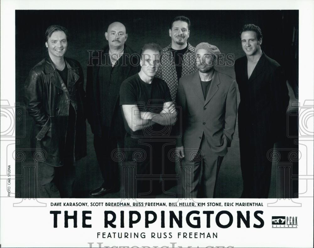 Press Photo &quot;The Rippingtons&quot; Karasony,Breadman,Freeman,Heller,Stone,Marienthal - Historic Images