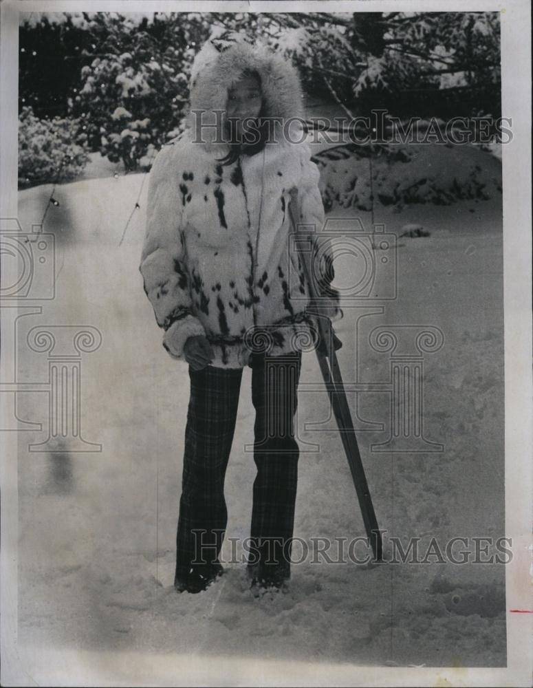 1970 Press Photo Kim Mahendra in Boston for surgery - RSL83511 - Historic Images