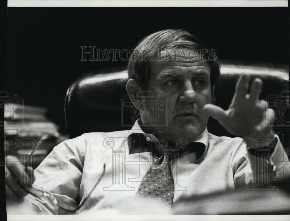 1979 Press Photo Governor Fob James of Alabama at State capital - RSL95473 - Historic Images