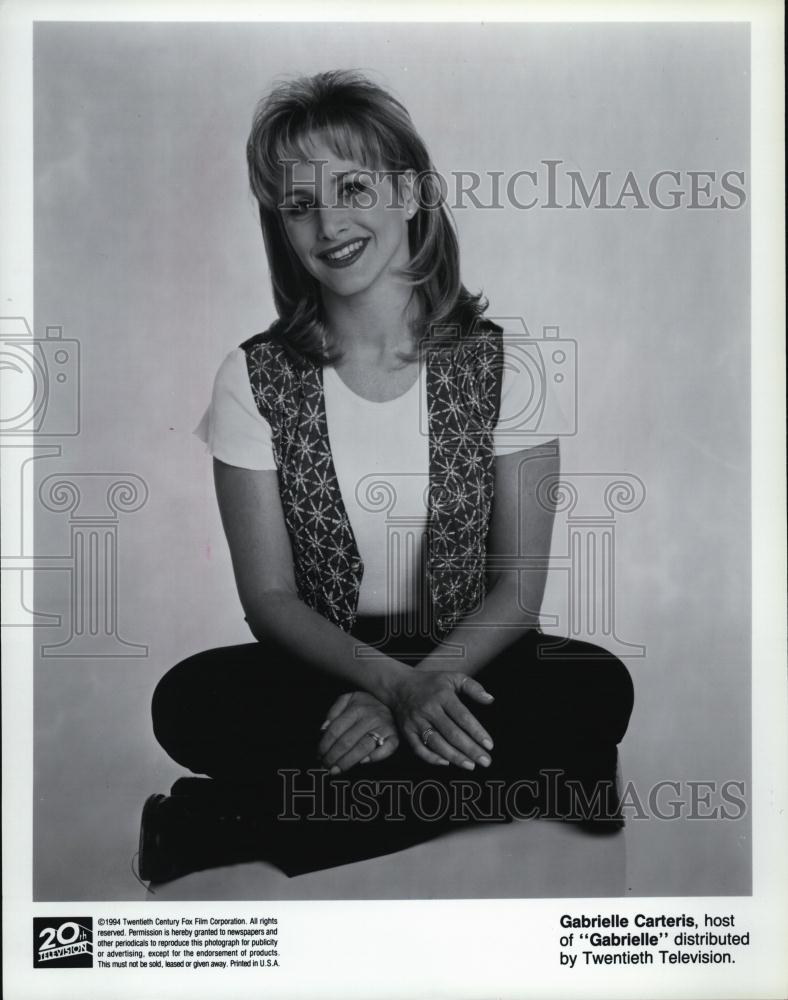 1994 Press Photo Gabrielle Show Host Carteris Promotional Portrait - RSL42953 - Historic Images