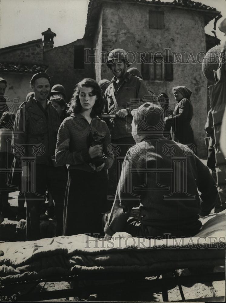 1951 Press Photo Italian actress Pier Angeli in &quot;Teresa&quot; - RSL47247 - Historic Images