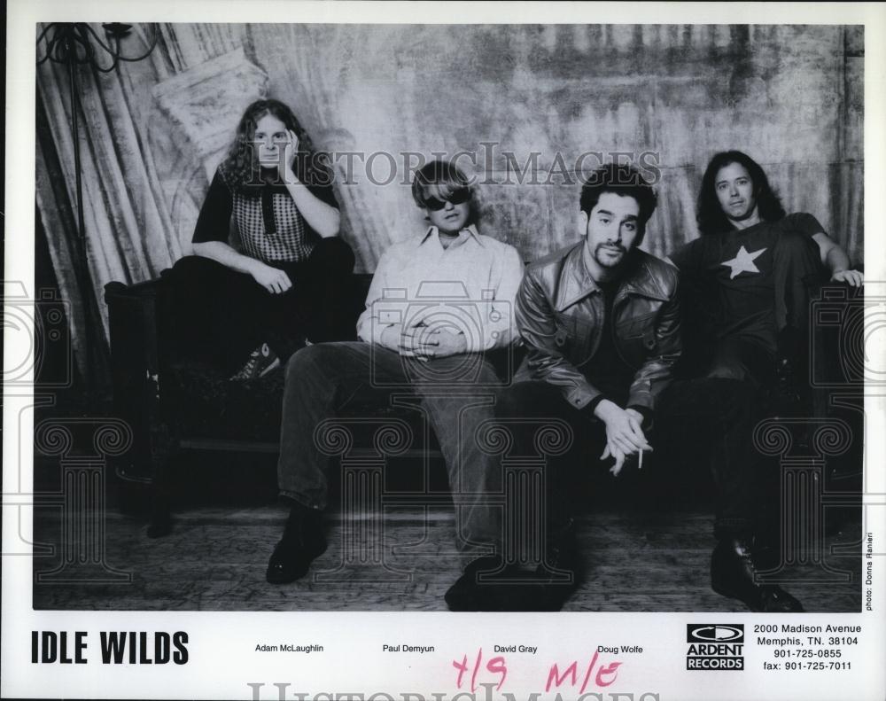 Press Photo Idle Wilds, Scottish Indie Rock band from Edinburg - RSL86555 - Historic Images