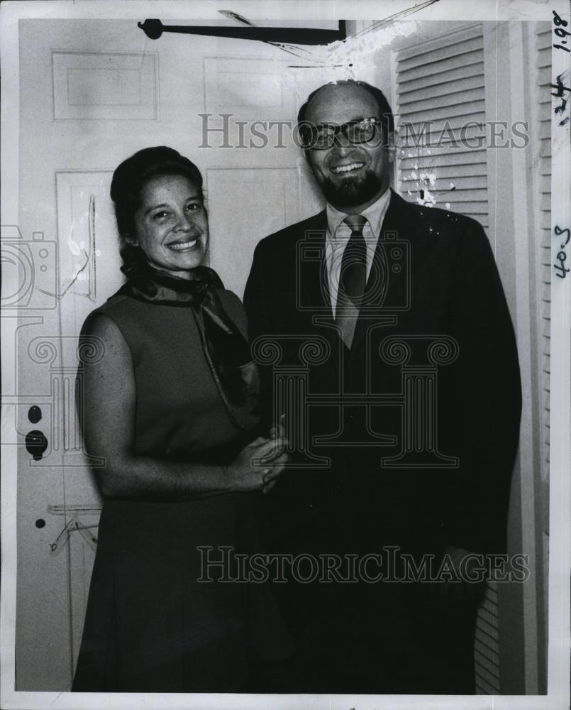 1969 Press Photo Mr &amp; Mrs William Sapers Co Chairs of Anti Defamation League Din - Historic Images