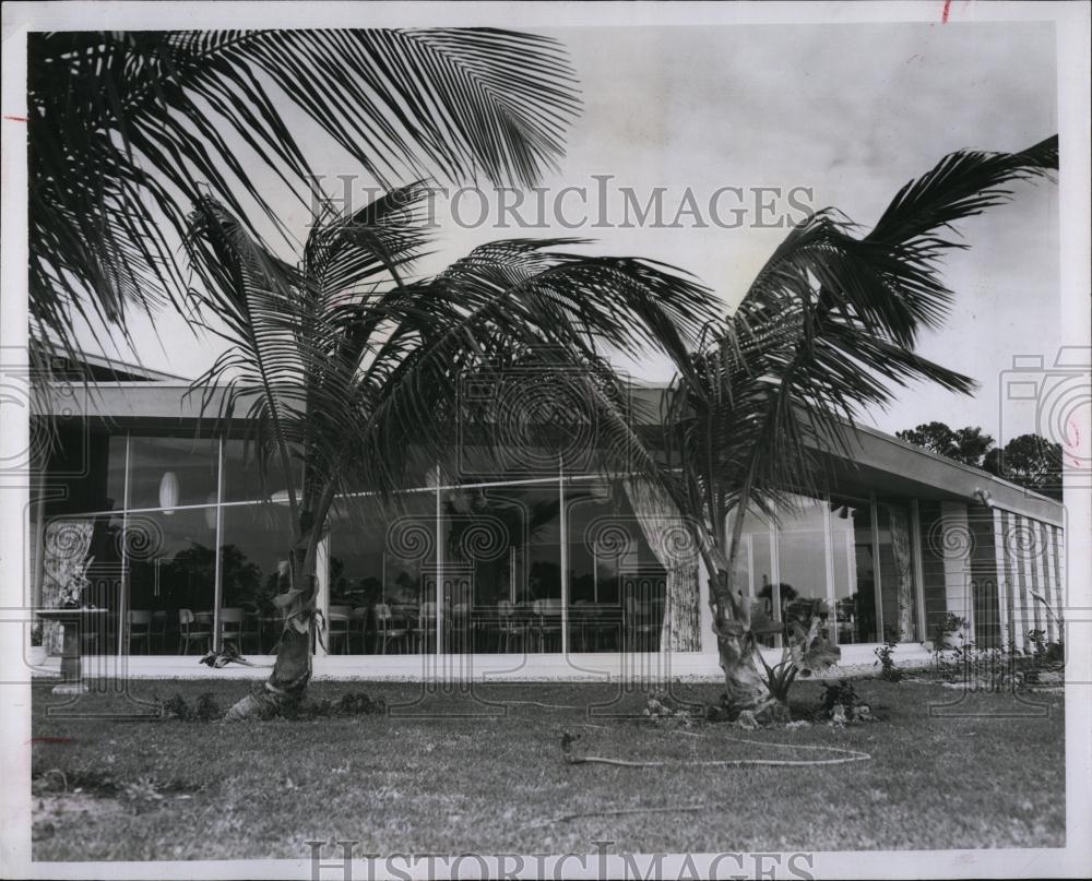 1955 Press Photo Danek&#39;s, Restaurant Owned by J J Danek - RSL99775 - Historic Images