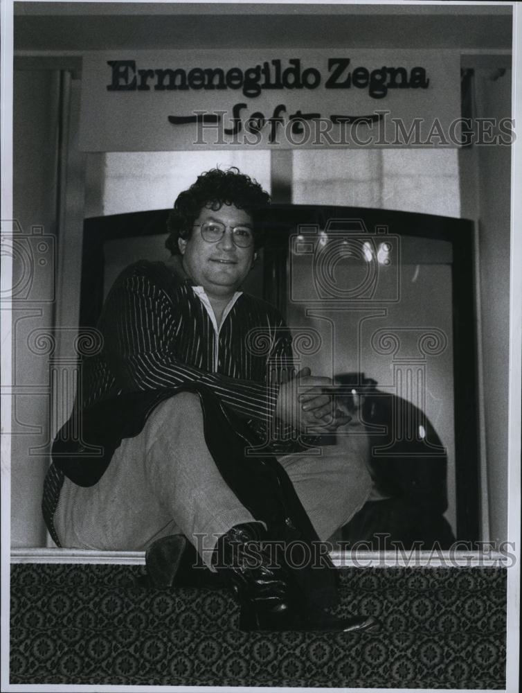 1997 Press Photo WFNX DJ Henry Santoro - RSL78109 - Historic Images