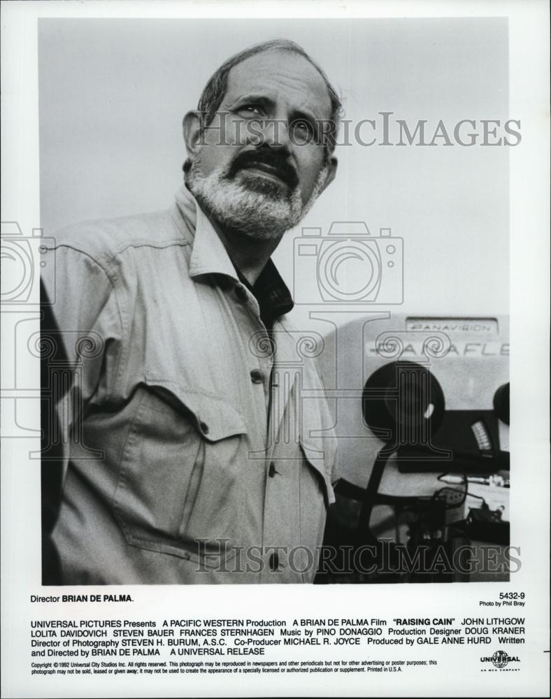 1992 Press Photo Director Brian DePalma &quot;Raising Cain&quot; - RSL46397 - Historic Images