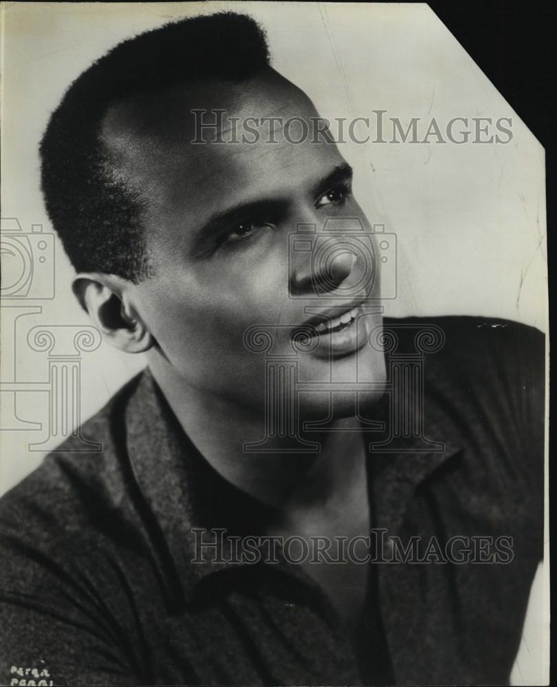 1962 Press Photo Singer Harry Belafonte - RSL47243 - Historic Images