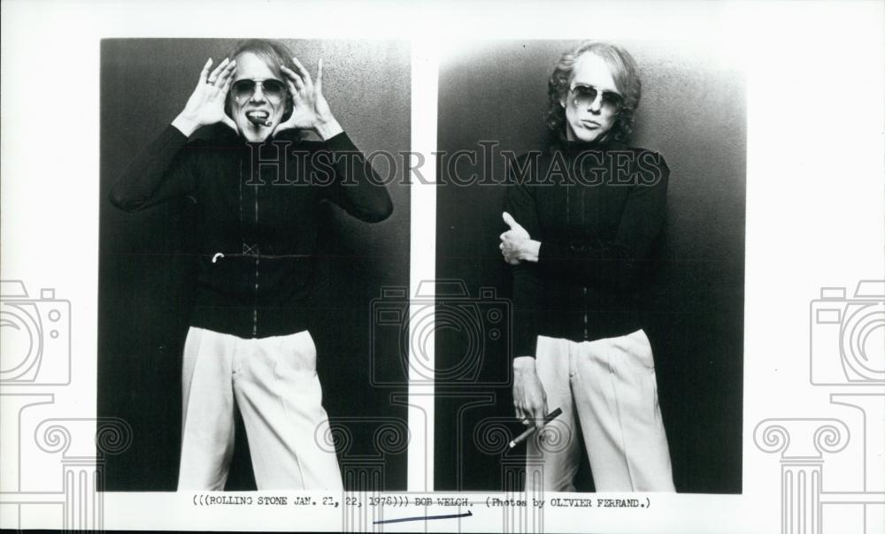 1975 Press Photo Bob Welch of Fleetwood Mac - RSL67925 - Historic Images