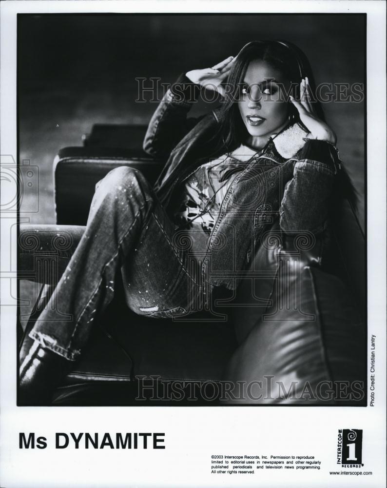 2003 Press Photo Ms DYNAMITE - RSL83475 - Historic Images