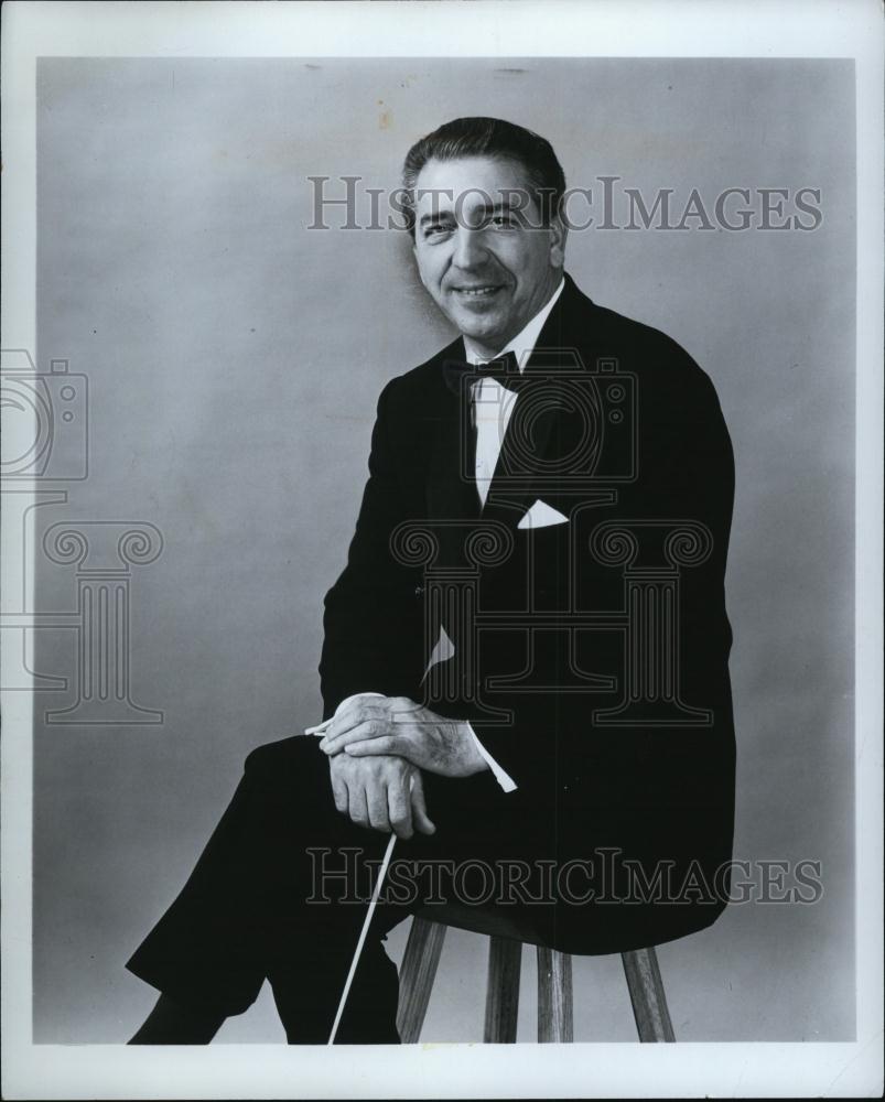 1969 Press Photo Mantovani and Orchestra appearance Symphony Hall - RSL40905 - Historic Images