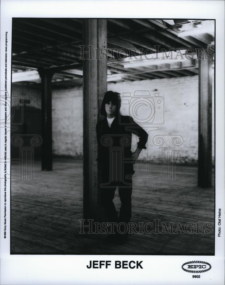 1999 Press Photo Popular Musician Jeff Beck - RSL84487 - Historic Images