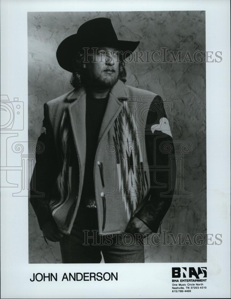 Press Photo American Country Musician John Anderson - RSL47735 - Historic Images