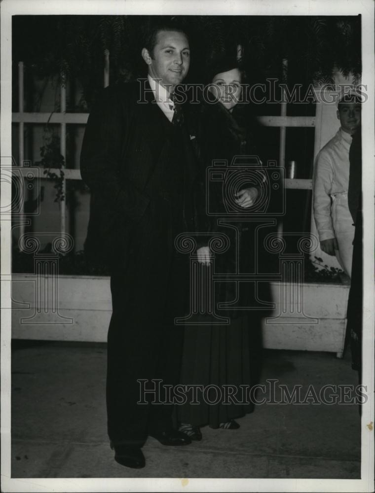 1966 Press Photo Actor Allan Jones With Actress Irene Hervey - RSL83069 - Historic Images