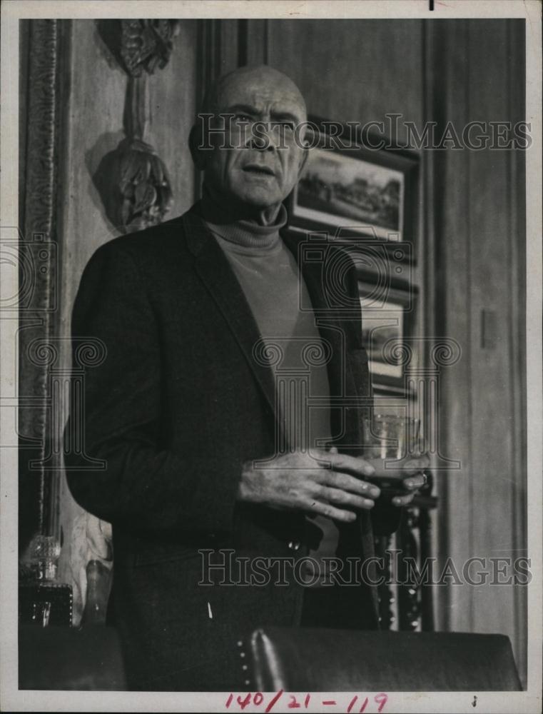 1970 Press Photo Actor Dean Jagger In The Lonely Profession - RSL93181 - Historic Images