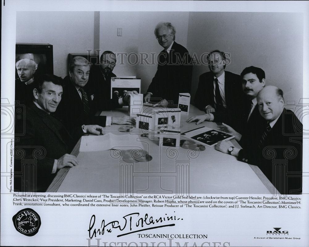 Press Photo BMG Classics "Toscanni Collection" Hensler,Wemcken,Guss,Huoka - Historic Images