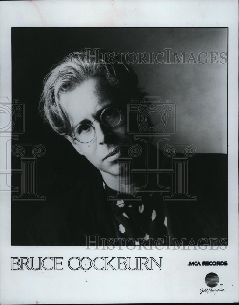 Press Photo Popular Musician Bruce Cockburn - RSL44449 - Historic Images