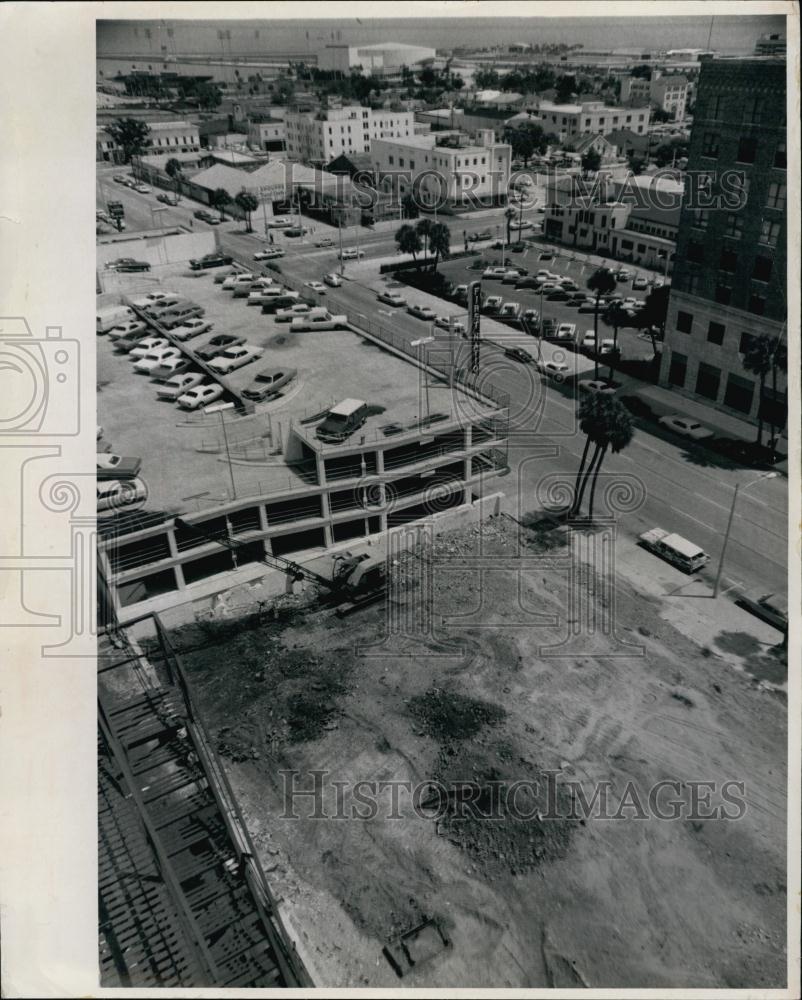 1969 Press Photo Parking Garage 1st National Bank St Petersburg - RSL65003 - Historic Images