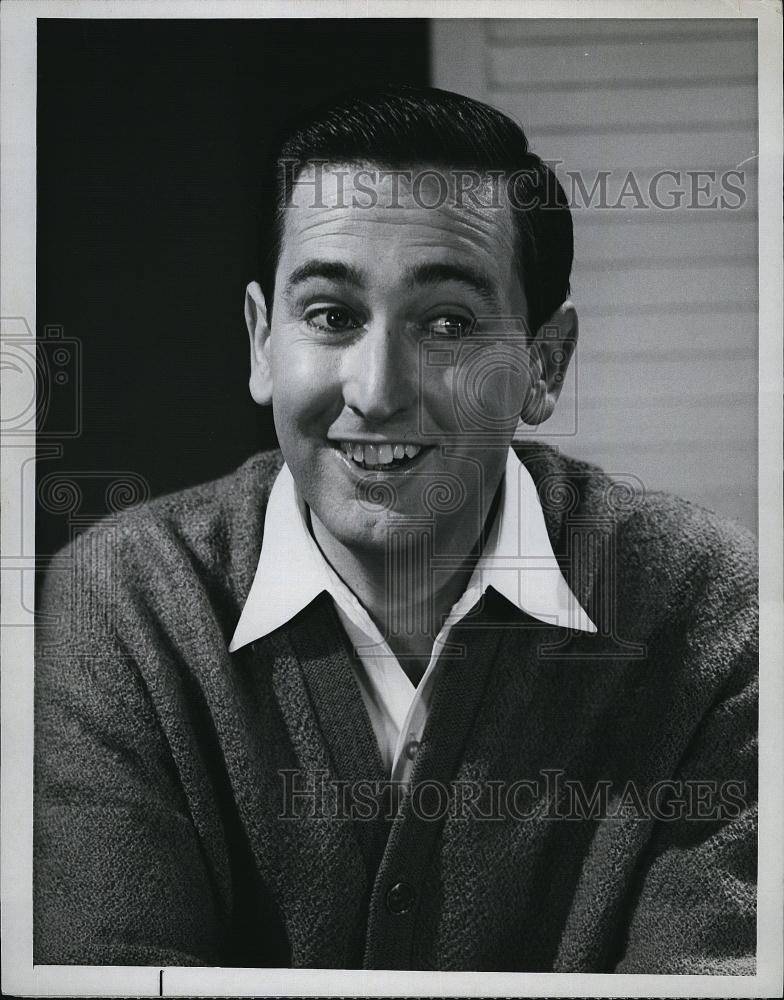 1965 Press Photo Actor/singer Bob McGrath appears on &quot;Sing Along with Mitch&quot; - Historic Images