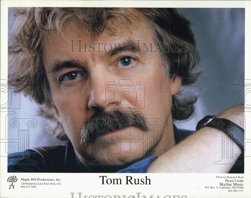 2002 Press Photo Folk Singer Performer Tom Rush - RSL04753 - Historic Images