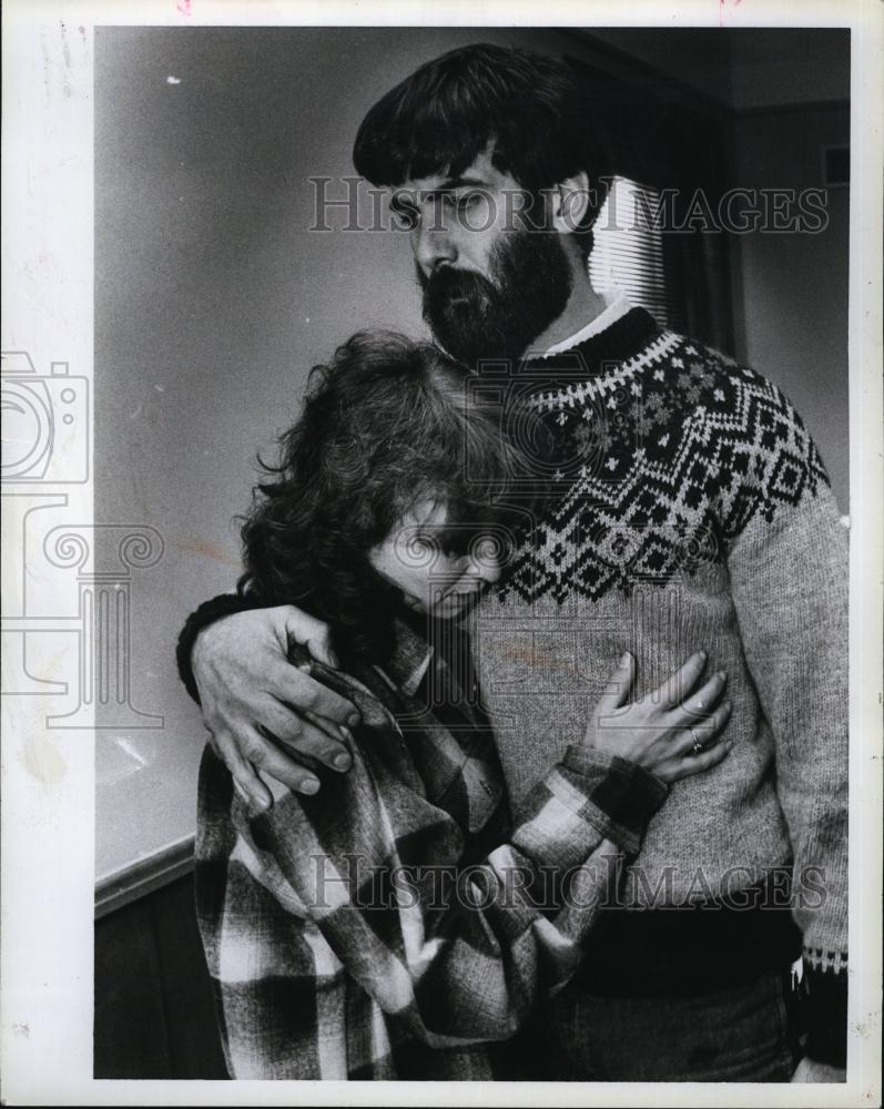 Press Photo Ralph &amp; Donna Richard Accused Of Rape &amp; Murder Of Daughter - Historic Images