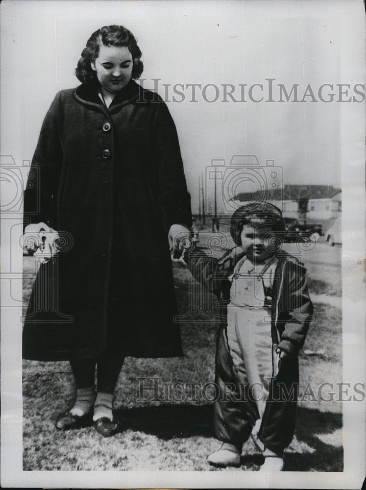 1953 Press Photo Mrs Elsie Jean Penn daughter shot death restaurant husband - Historic Images