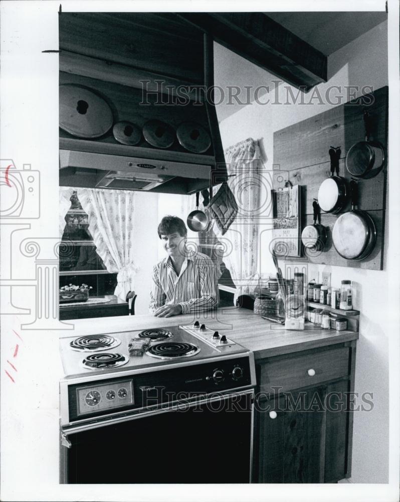 1979 Press Photo Jim Davis&#39;s Home Kitchen - RSL64513 - Historic Images