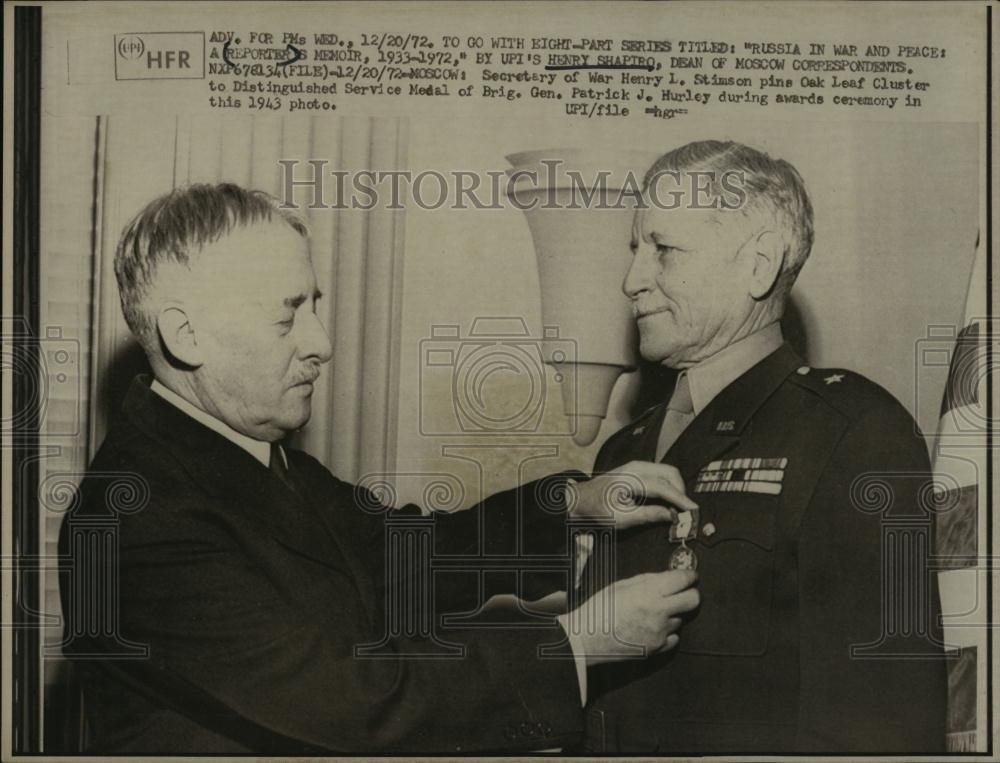 1972 Press Photo Dean of Moscow Correspondent&#39;s Henry Shapiro - RSL96589 - Historic Images