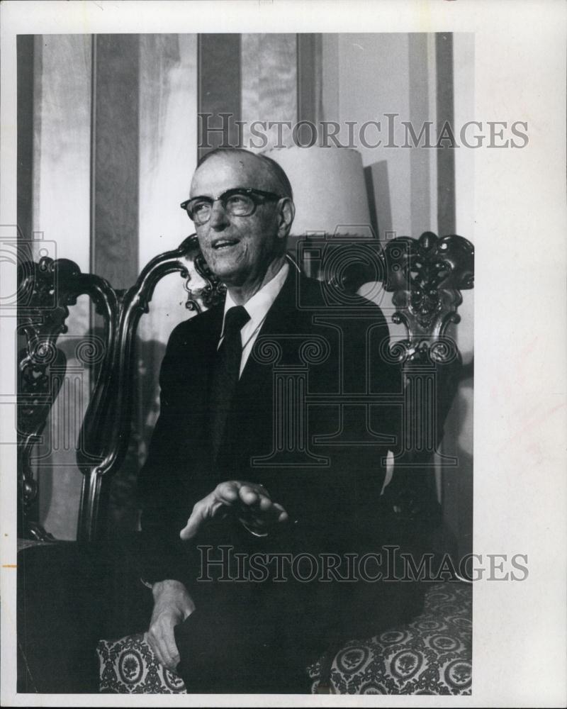 1971 Press Photo Dr Walter H Judd Representative Minnesota - RSL66011 - Historic Images