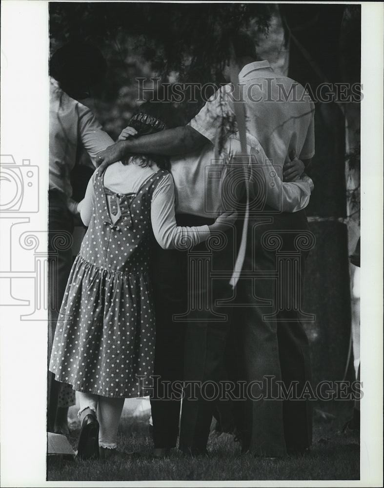 1990 Press Photo Melissa Benoit Funeral Murdered - RSL41625 - Historic Images