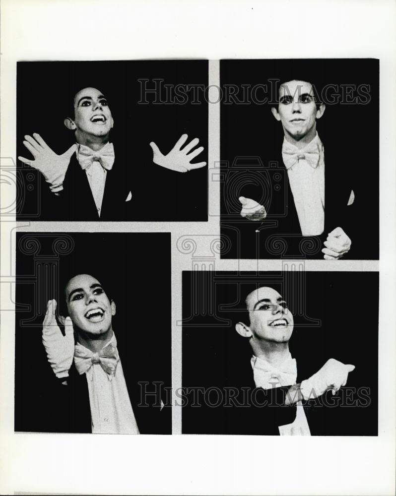 1981 Press Photo Choreographer Richard Castillo Jr - RSL59035 - Historic Images