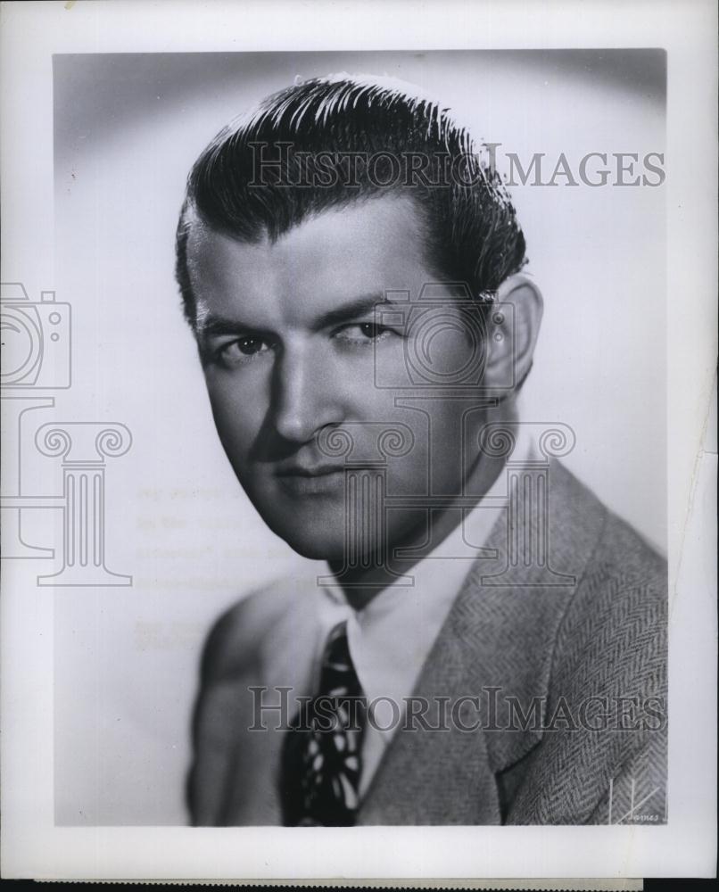 1945 Press Photo Jay Jostyn Stars In &quot;Mr District Attorney&quot; - RSL82501 - Historic Images