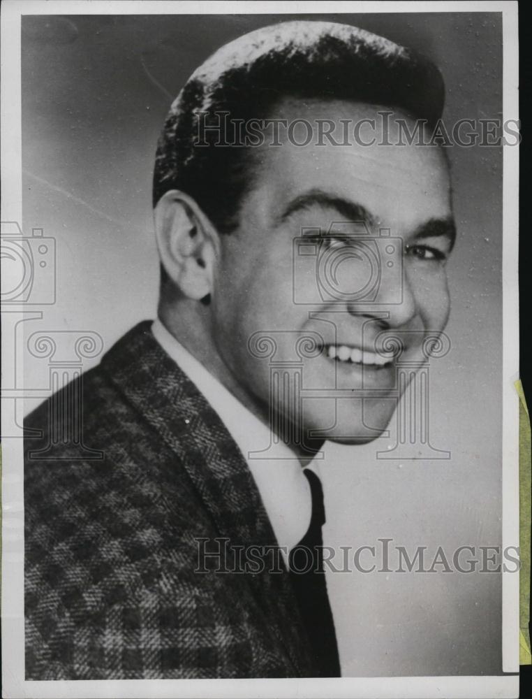 1954 Press Photo Jack carter a Jewish-American comedian, actor and host - Historic Images