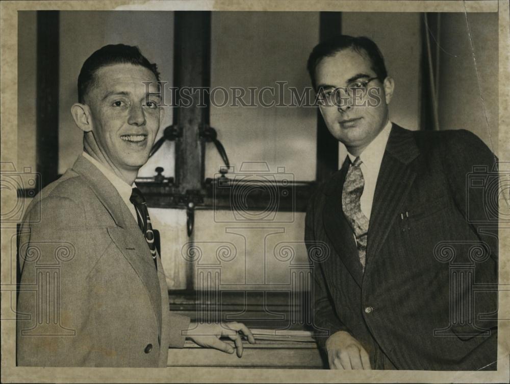 1951 Press Photo John J Morrissey of Kelly Probe - RSL40115 - Historic Images