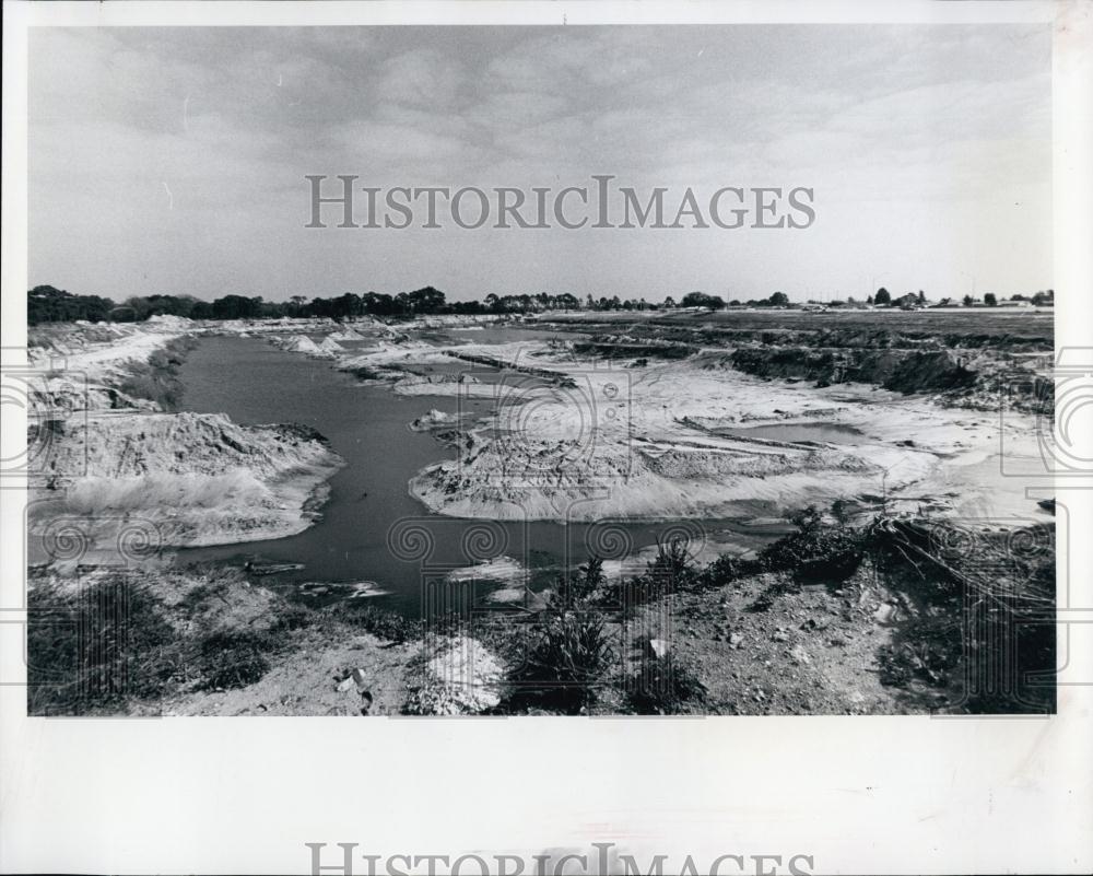 1978 Press Photo Fairview Estates pit could grow another 10 acres - RSL70081 - Historic Images