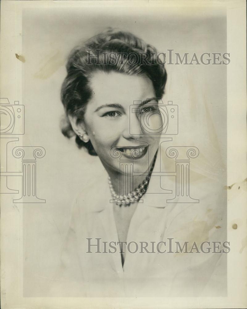 1956 Press Photo Jeanne Schlegel Actress in &quot;Guys and Dolls&quot; - RSL00957 - Historic Images